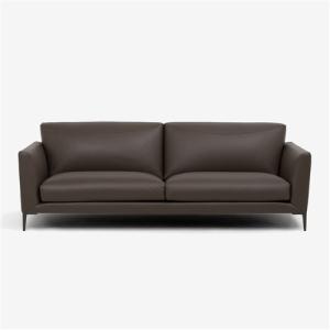 幅237］左カウチソファ 本革 「YCS150003RD」 レッド ヤマダオリジナル