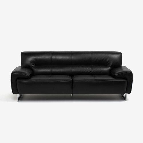 【在庫限り】大塚家具 ソファ「L／S STYLISH-37 エルエススタイリッシュ」革Nブラック色 ...