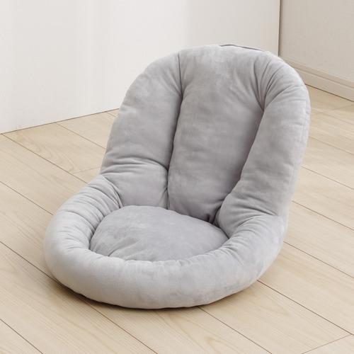 ミノワ産業 すっぽりクッション 約40×42cm グレー