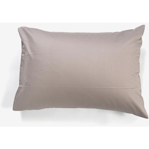 IDC OTSUKA まくらカバー（横被せ）「エマ」綿 トープ色