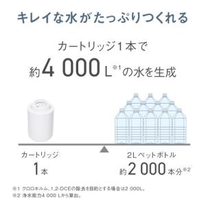 パナソニック TK-CJ14-W 浄水器 ホワ...の詳細画像5