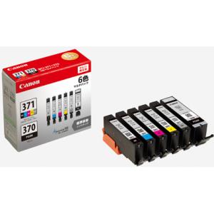 キヤノン BCI-371+370／6MP 【純正】インクタンク BCI-371（BK／C／M／Y／G...
