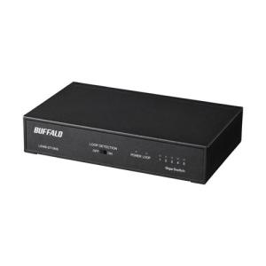バッファロー LSW6-GT-5NS／BK Giga対応 スイッチングハブ