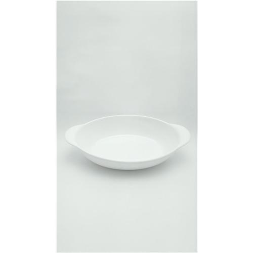 オーバルグラタン皿 T662045 ホワイト 23．2cm