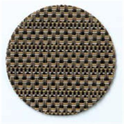 コースター オリーブ＆ホワイトストライプ GM65 ホワイト 9.5cm