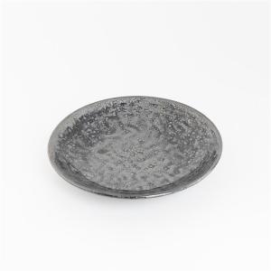 ヤマダオリジナル 天目皿16.7 幅16.7×奥行16.7×高さ2.0cm ブラック