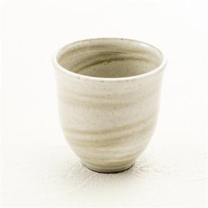ヤマダオリジナル 粉引湯呑み 幅8.0×奥行8.0×高さ8.0cm