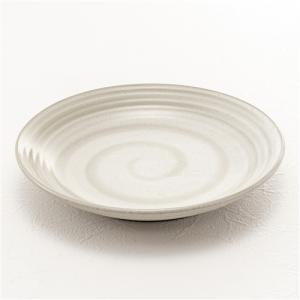 ヤマダオリジナル 粉引皿23.5 幅23.5×奥行23.5×高さ4.0cm