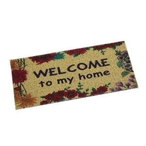 ベストコ エントランスマット ウェルカムフラワー