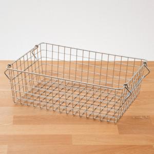 ちどり産業 バスケット ワイヤーバスケット 37×26×H12cm Tidorisangyou