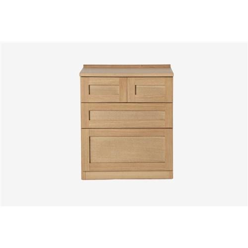 【在庫限り】大塚家具 ローチェスト「ヴィータ2 S L20」幅60cm オーク材