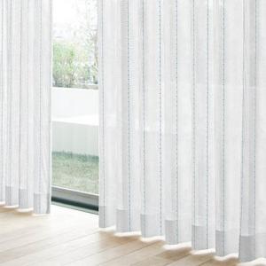 在庫限り】[100×198]レースカーテン YDDボイルバレル グレー 2枚入