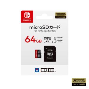 ホリ　マイクロSDカード 64GB for Nintendo Switch　NSW-046｜yamada-denki-2