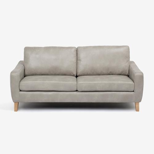 大塚家具［2.5人掛］ソファ「イブ SD-294C」布グレージュ色 脚部ナチュラル色