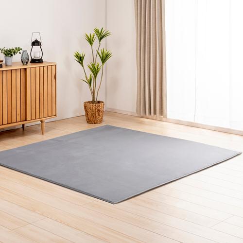 【在庫限り】ヤマダオリジナル ミルクファーラグ グレー 約3.0畳:200ｘ240cmYRGミルクフ...