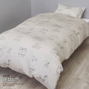 西川（nishikawa） スヌーピー 掛け布団カバー シングルロング 150