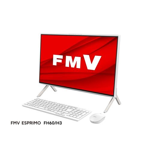 富士通 FMVF60H3W デスクトップパソコン FMV ESPRIMO FH Series ホワイ...