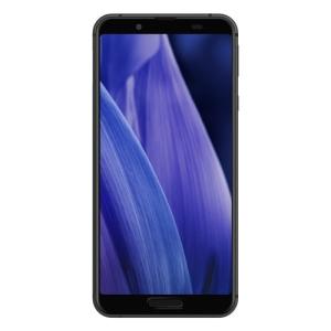 シャープ SH-M12B AQUOS sense3 ブラック SIMフリースマートフォン