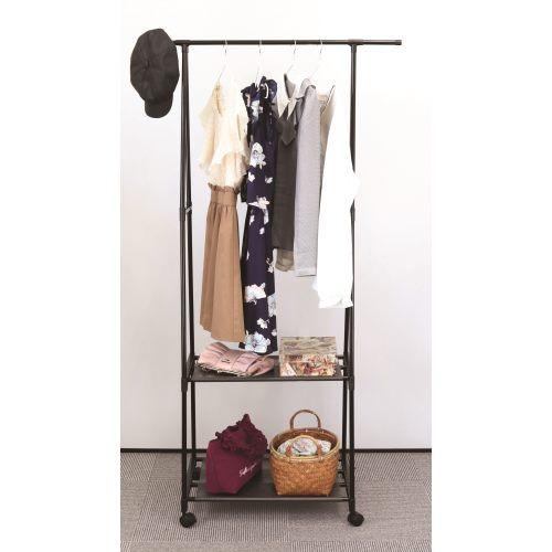 （株）トレードワン シンプルハンガーラック２段