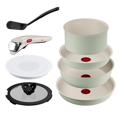 ティファール(T-FAL) インジニオ・ネオ IHパレット ミントグリーン セット8 L834S8 ...