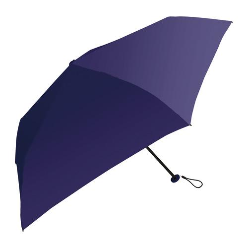 中谷 UV Air+ 50cm 折り畳み傘 超軽量 カーボン骨 ネイビー 835-009