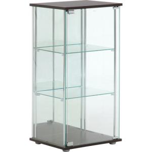不二貿易 ガラスコレクションケース3段 BR 9...の商品画像