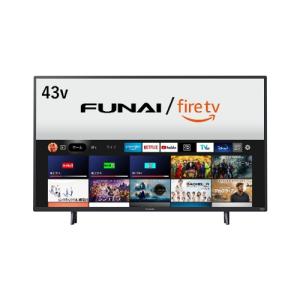 【無料長期保証】【推奨品】FUNAI FireTV FL-43UF340 Alexa対応リモコン付属 4K液晶テレビ 43V型