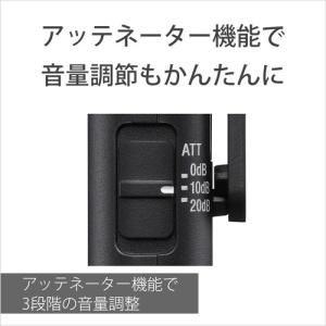 ソニー ECM-W3 ワイヤレスマイクロホン ...の詳細画像5