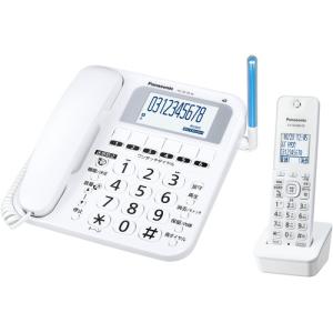 パナソニック VE-GE18DL-W コードレス電話機（子機1台付き）