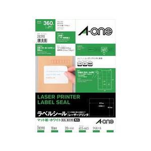 エーワン レーザープリンタラベル 紙ラベル A4判 18面四辺余白付 角丸 レーザープリンタラベル 28390｜yamada-denki