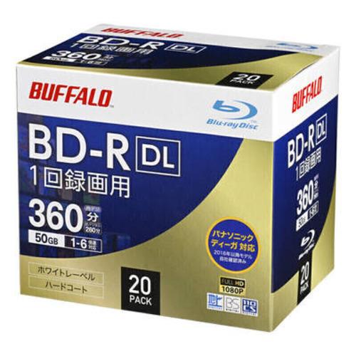 BUFFALO YD-BR50V-020CW BD-R DL 50GB 20枚 YDBR50V020...