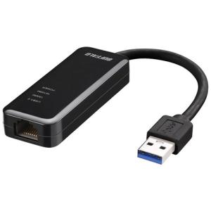 バッファロー LUA4-U3-AGTE-BK Giga USB3.0対応 有線LANアダプター ブラック