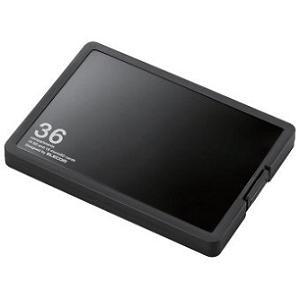 エレコム CMC-SDCPP36BK SD／microSDカードケース プラスチックタイプ ( SD...