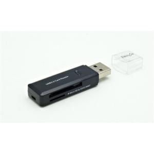フリーダム FCR-U3SDBK USB3.0対応カードリーダ   ブラック｜yamada-denki