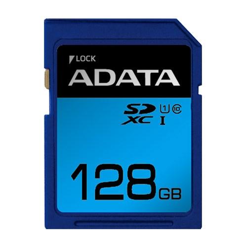 ADATA ASDX128GUICL10RD SDHC／XC UHS-I CLASS10 カード A...