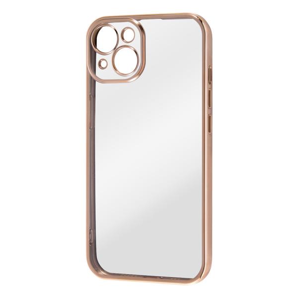 レイ・アウト　iPhone 13 Perfect Fit メタリックケース／ピンクゴールド　RT-P...