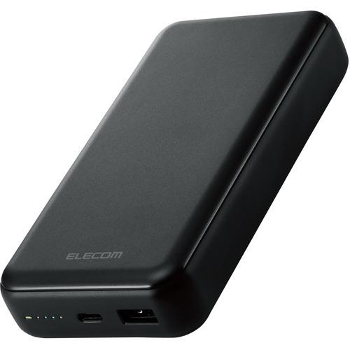 エレコム DE-C34-20000BK モバイルバッテリー 20000mAh USB Power D...