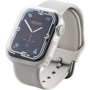 エレコム AW-21BFCUCR Apple Watch シリーズ 7 [ 41mm ] 保護ケース 全面保護 ソフト 耐久性 弾力性 クリア｜yamada-denki