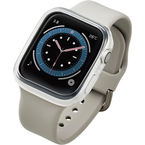 エレコム AW-20MBPUCR Apple Watch 44mm ソフトバンパー クリア