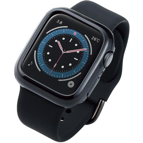エレコム AW-20SBPUBK Apple Watch 40mm ソフトバンパー ブラック