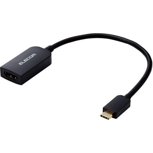 エレコム MPA-CHDMIQBK 映像変換アダプター／USB Type-C to HDMI／ミラー...