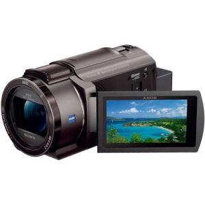 ソニー FDR-AX45A TI 4Kビデオカメラ Handycam ブロンズブラウン｜yamada-denki