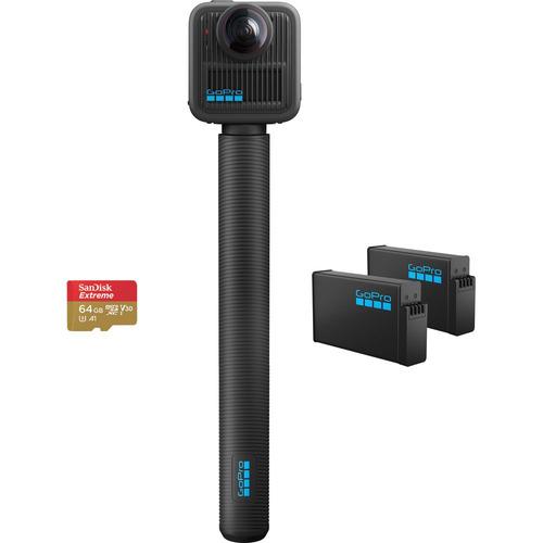 GoPro CHDFZ-311-FW MAX2＋アクセサリーセット 360度カメラと1.2m延長ポー...