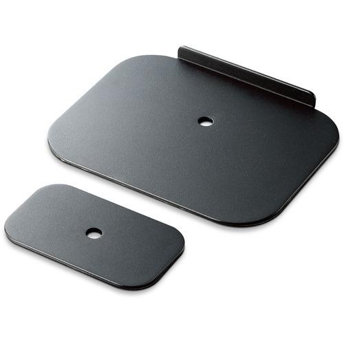 エレコム DPA-RP01BK ディスプレイアーム補強プレート クランプ式グロメット式対応 保護シー...