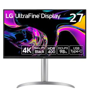 【4K】LGエレクトロニクス 27UQ850V-W 27型 IPS Black採用 4K for クリエーターモニター アンチグレア｜yamada-denki