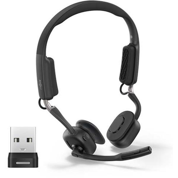 ショックス ワイヤレス 骨伝導イヤホン Bluetooth+専用ドングルUSB Type-A 最大1...