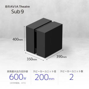 ソニー SA-SW9 ホームシアターシステム ...の詳細画像1