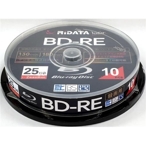 RiDATA BD-RE130PW 2X.10SP C BD-REディスク インクジェットプリンター...