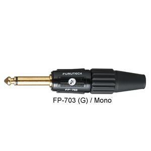 FURUTECH FP703G オーディオグレード モノ フォーン ジャケット非磁気性24K金メッキ...