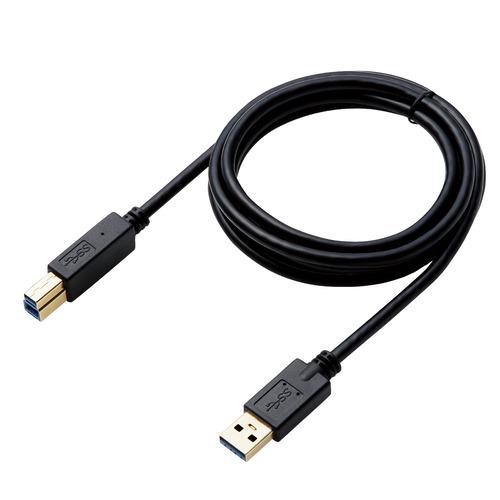 エレコム DH-AB3N15BK USB3.0ケーブル 1.5m ブラック